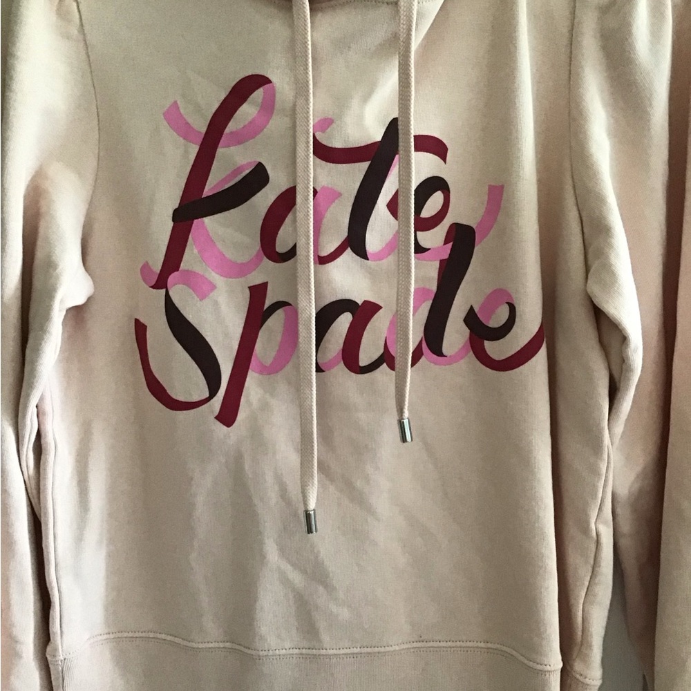 Kate Spade Light Pink Hoodie with Pink Accents